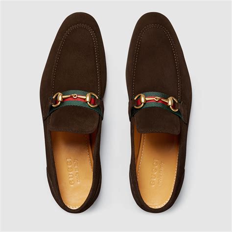 brown loafers gucci|gucci loafers suede.